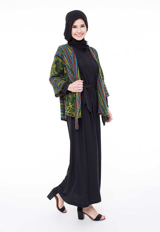 Iswari Iva Green Tenun Outer