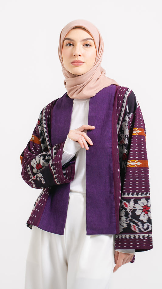 Nuray Royal Purple Tenun Outer