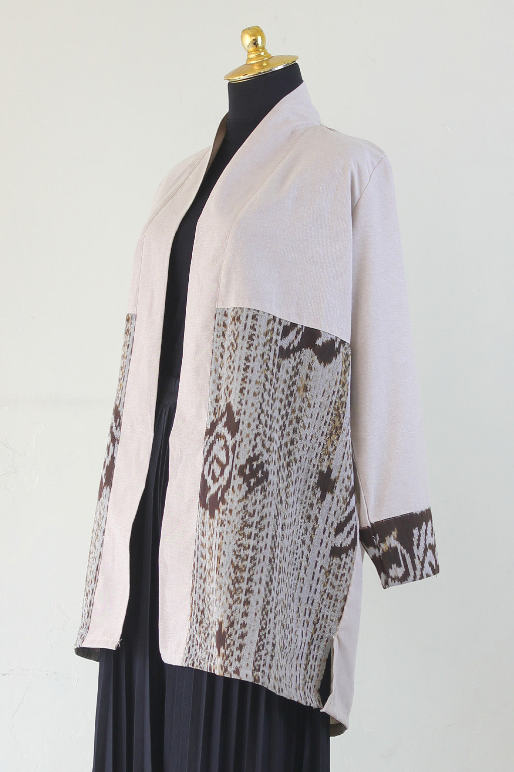 Belza Beige Tenun Outer