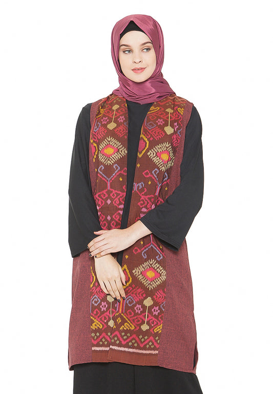 Desert Ethnic Tenun Vest