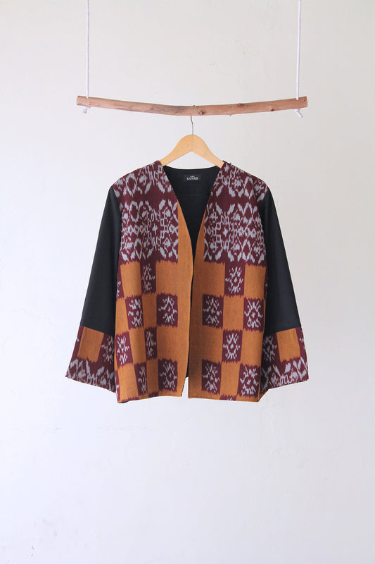 Freya Mustard Tenun Outer