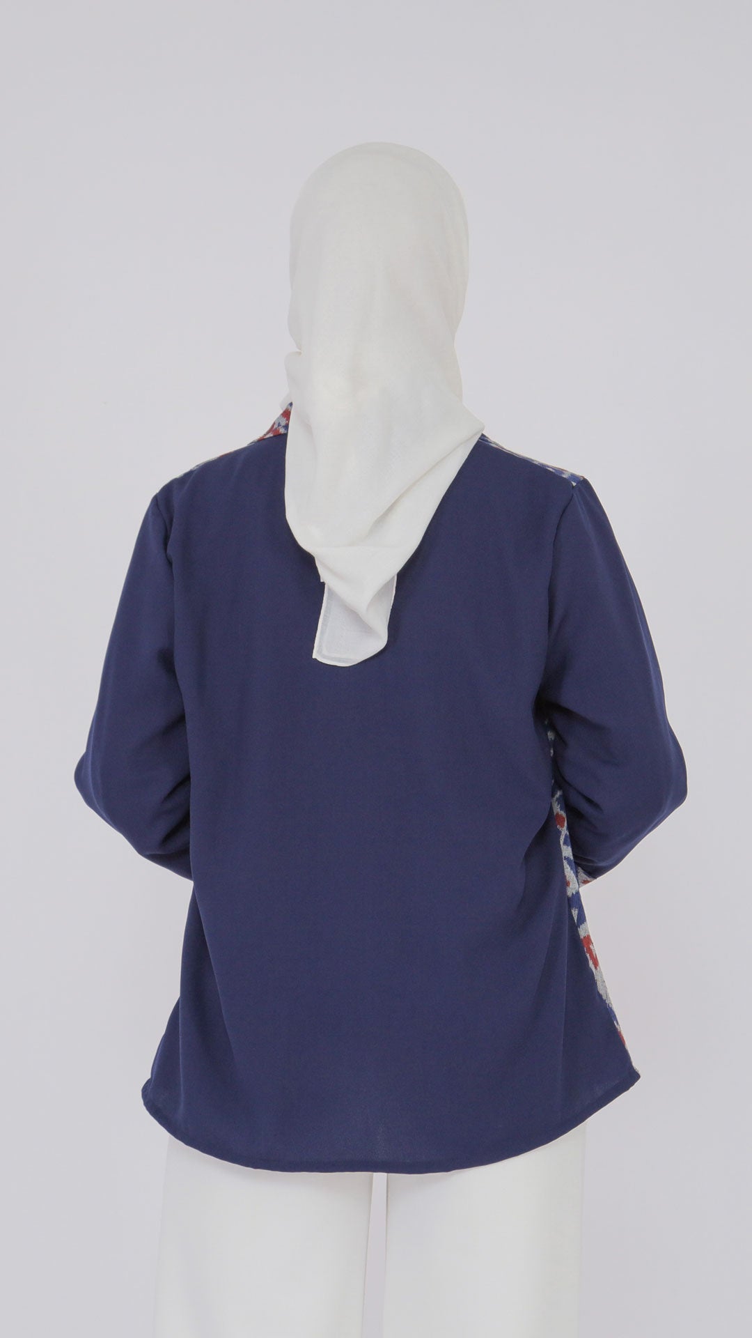Hezi Zenith Navy Blue Tenun Outer