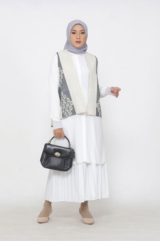 Derya Tenun Reversible Vest
