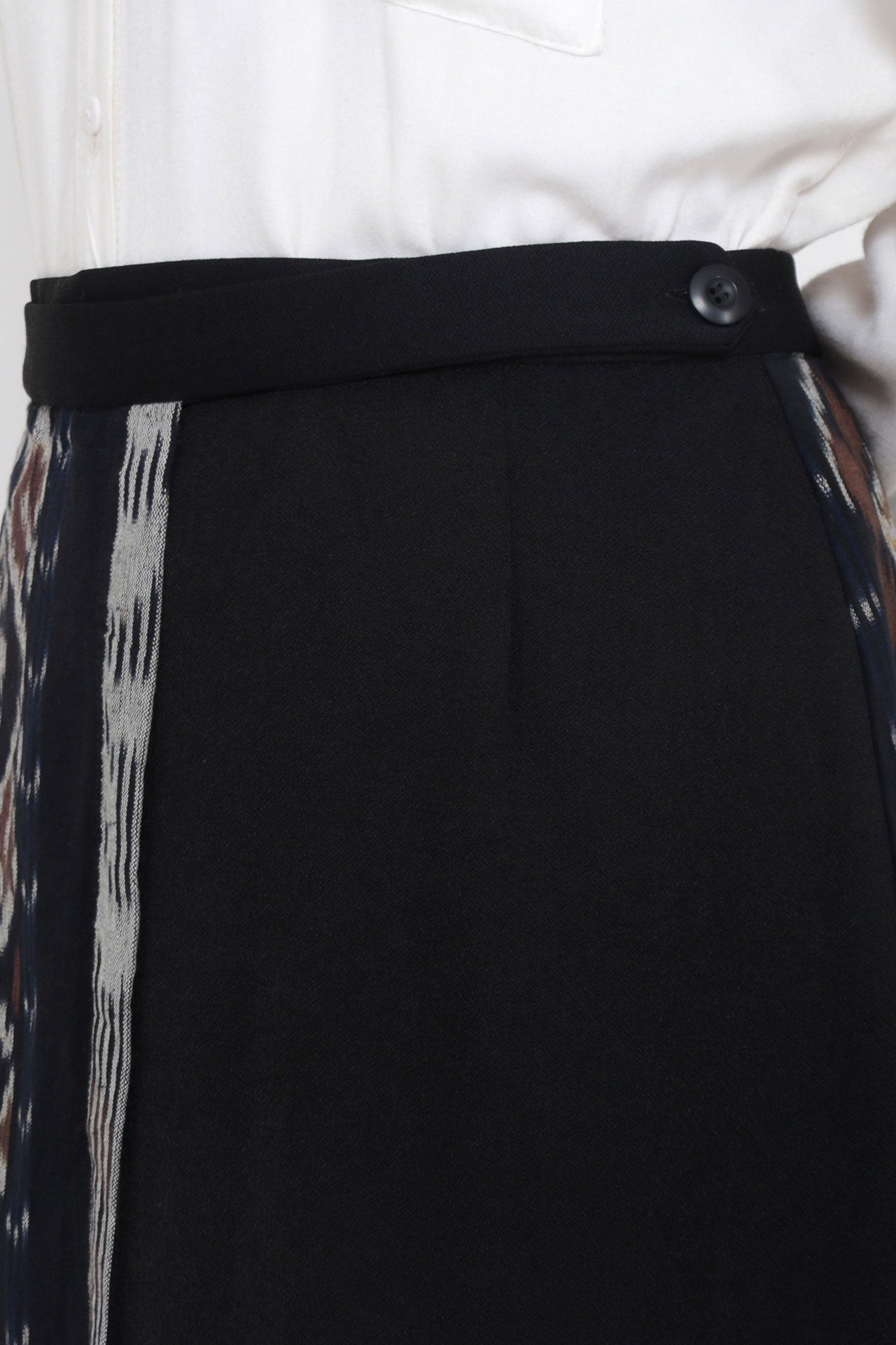 Belinda Black Brown Tenun Skirt