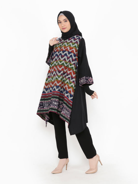 Leisa Grape Tenun Tunic