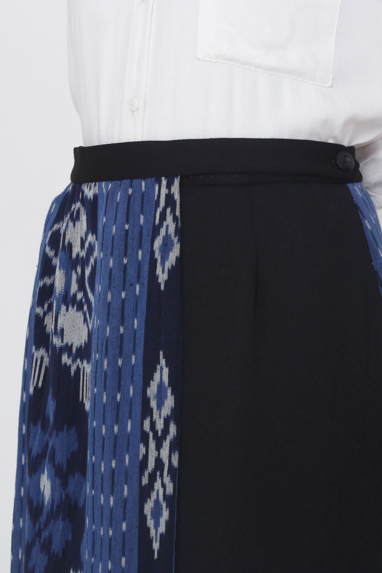 Belinda Blue Tenun Skirt