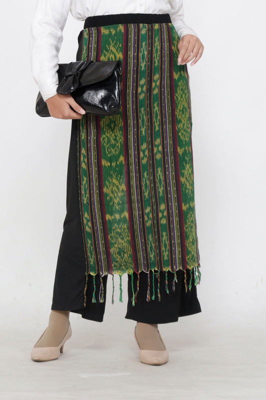 Zaira Green Tenun Culotte