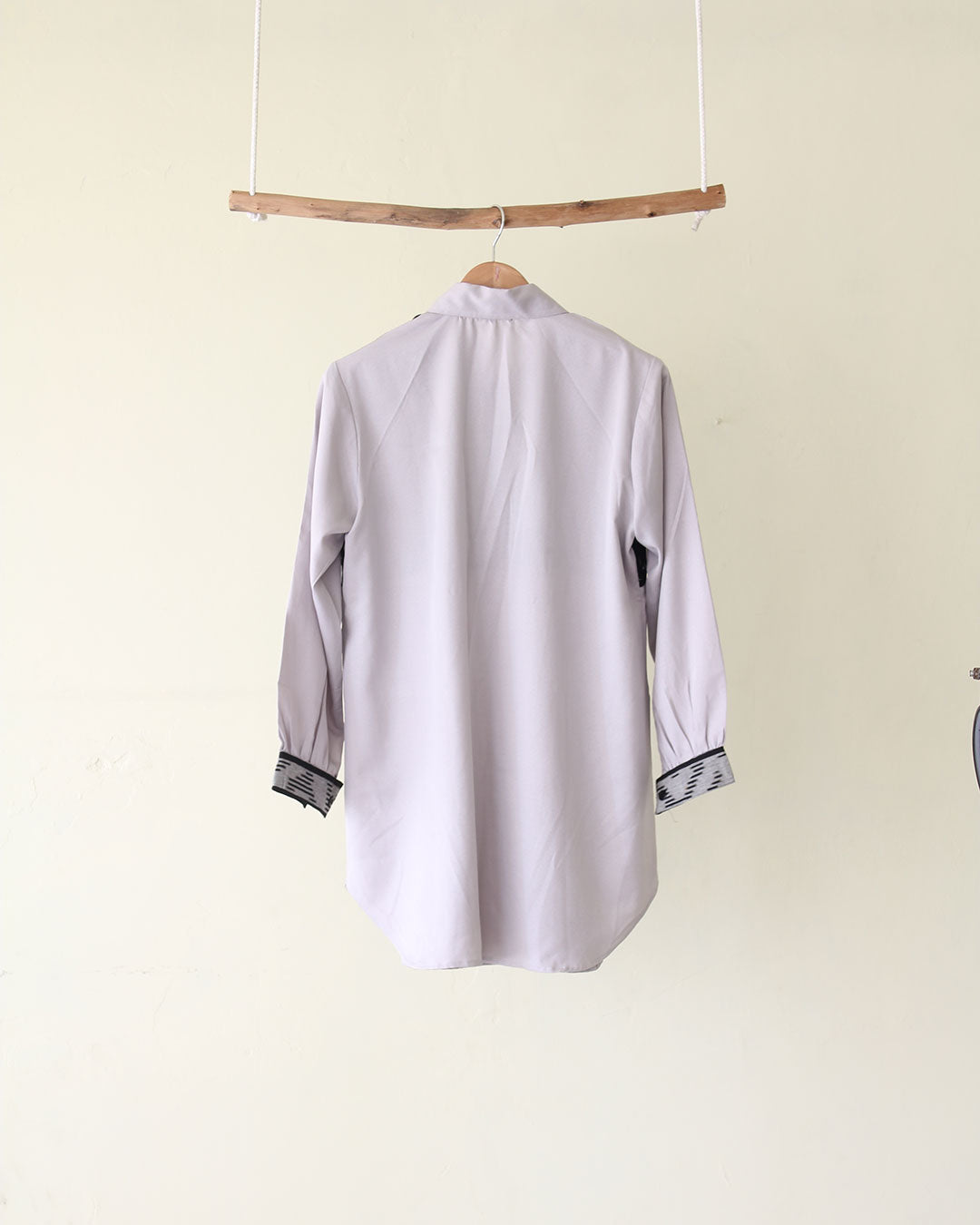 Feray Grey Tenun Tunic
