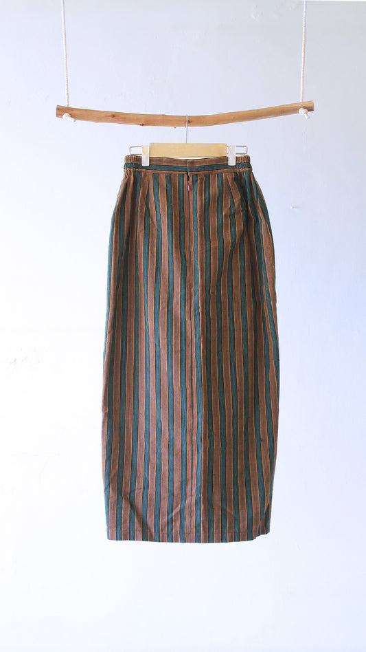 Linea Brown Tenun Skirt