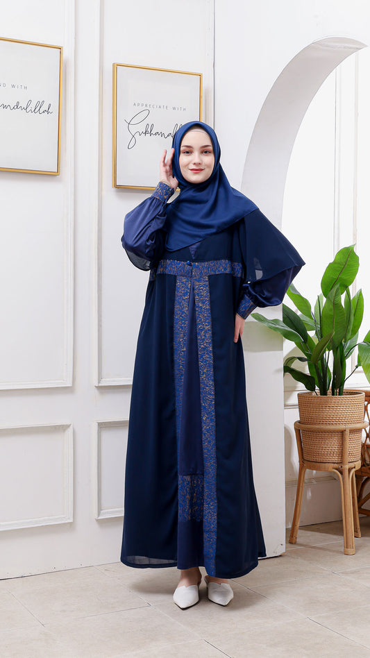 Mavi Aile Tenun Dress