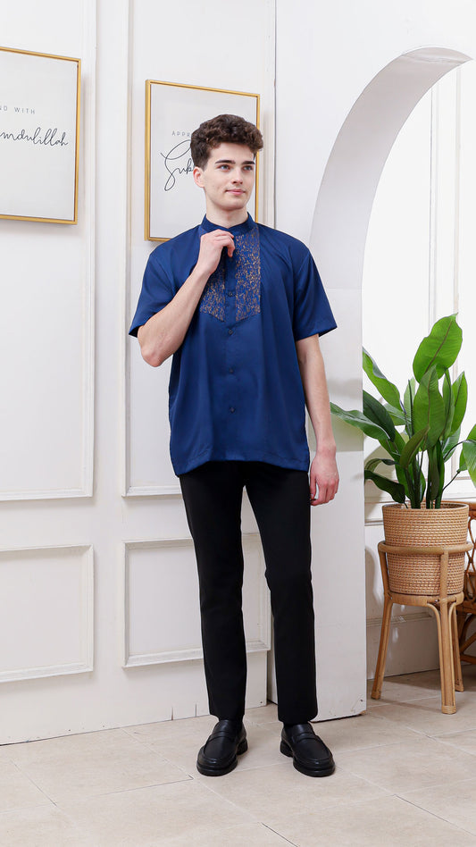 Mavi Aile Tenun Shirt