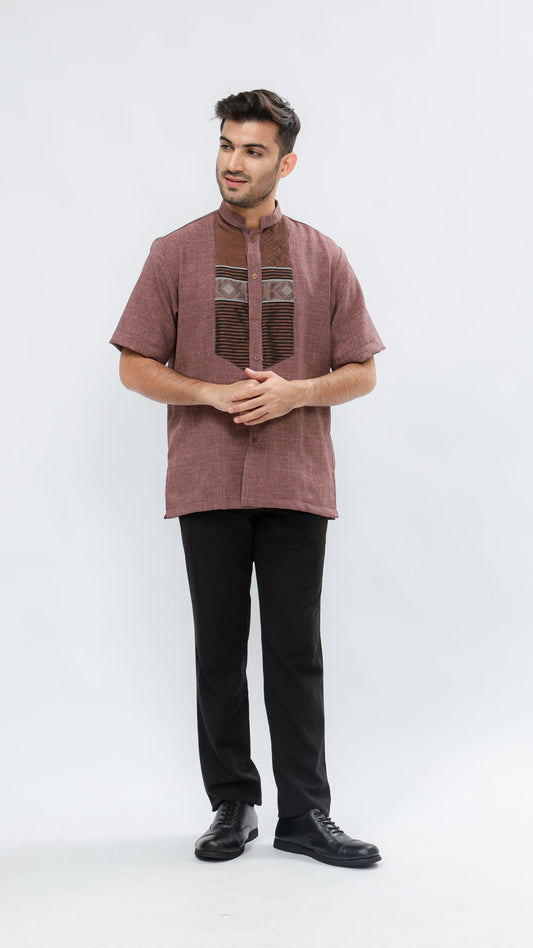 Mor Safir Tenun Shirt