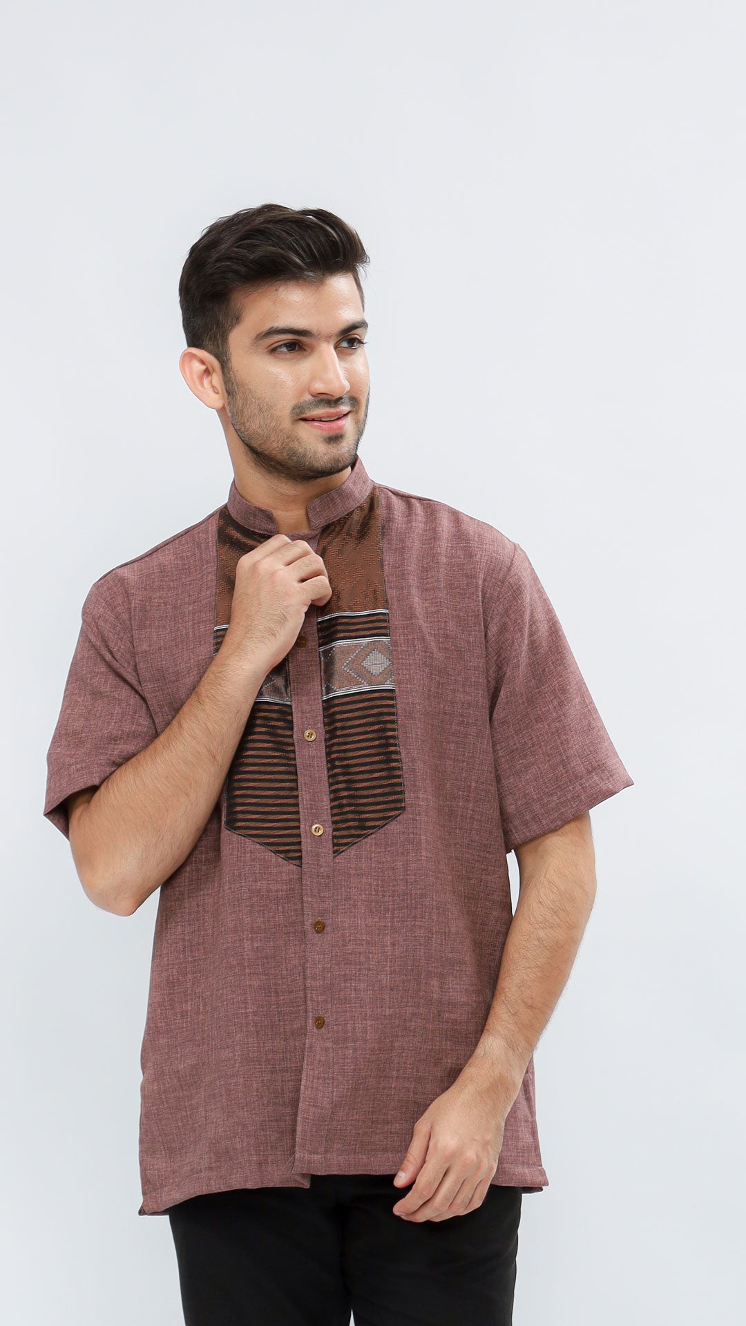 Mor Safir Tenun Shirt