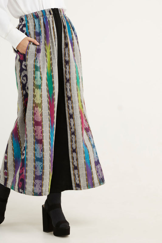 Zahra Grey Tenun Culotte