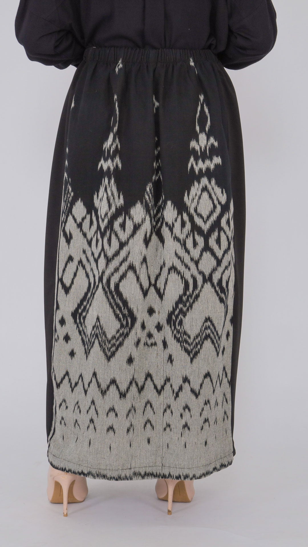 Zumra Black Tenun Skirt