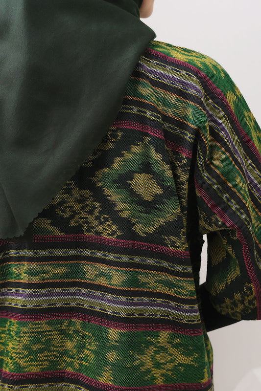 Puspa Green Tenun Outer