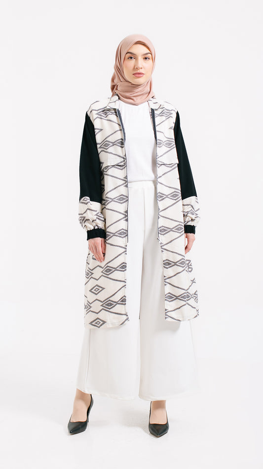 Esra White Tenun Jacket