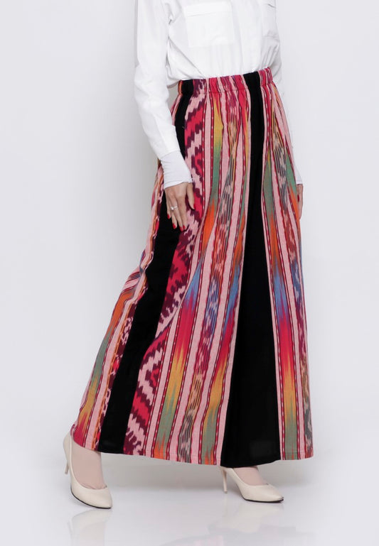 Zahra Pink Tenun Cullote