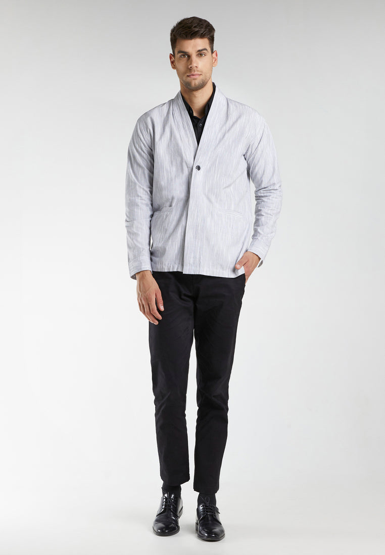 Orhan White Tenun Kimono