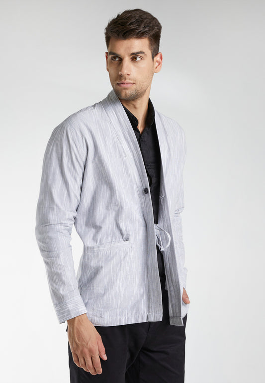 Orhan White Tenun Kimono