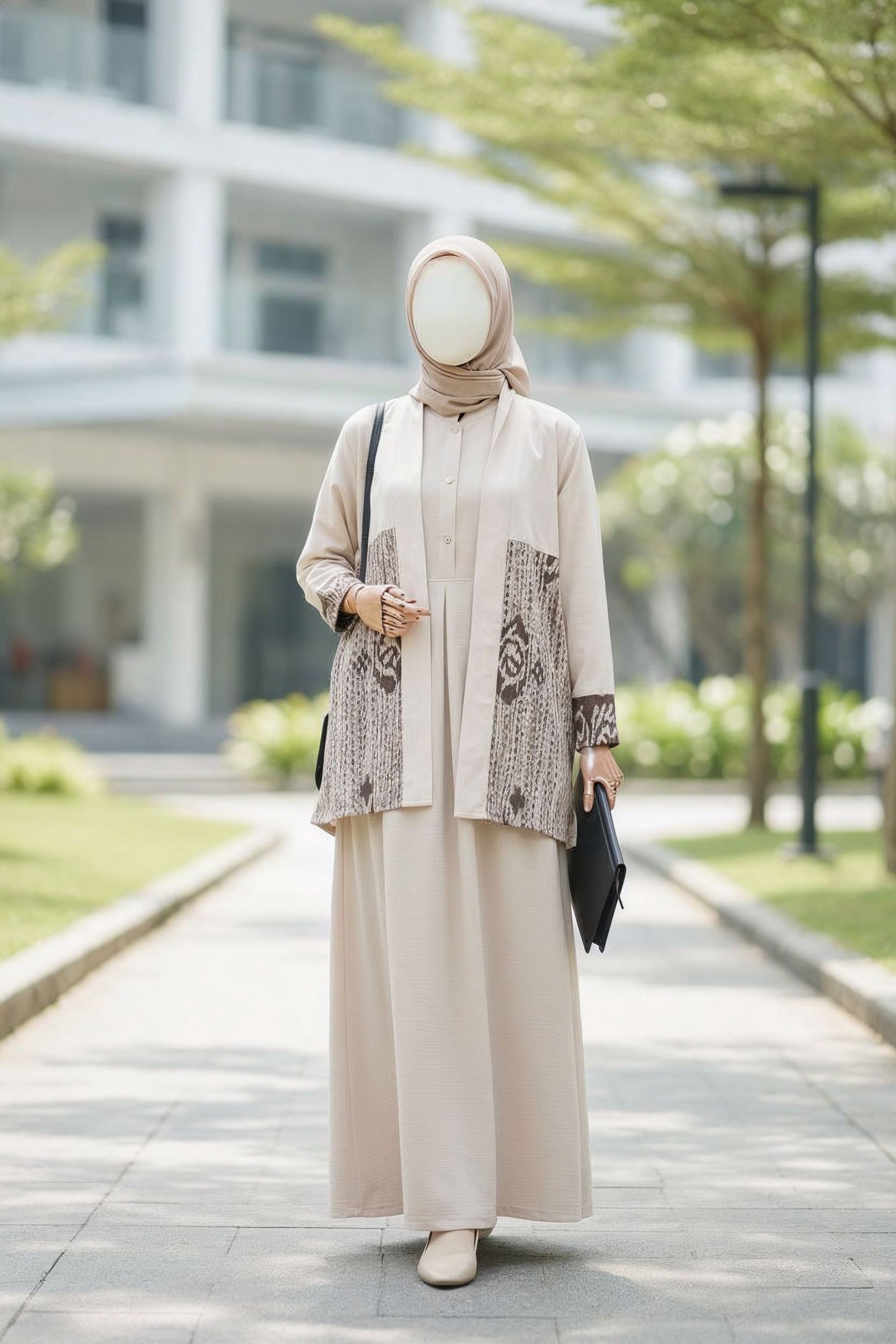 Nadia Cream X Belza Beige Set
