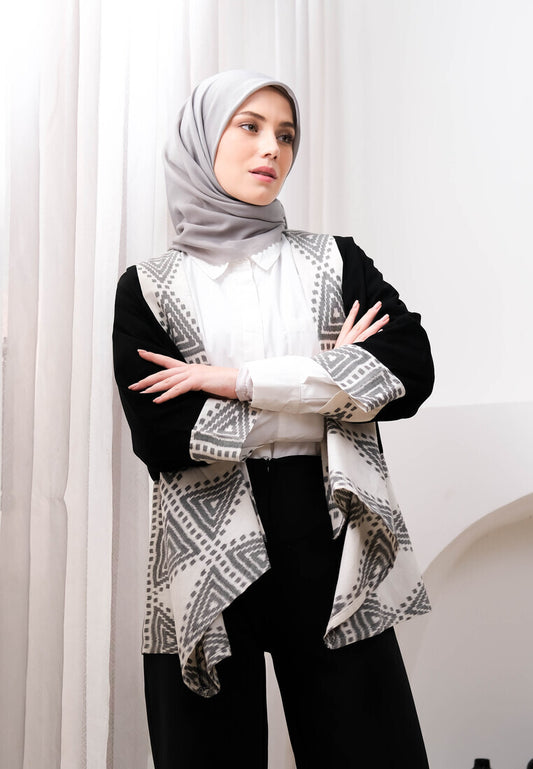 Miray White Tenun Outer