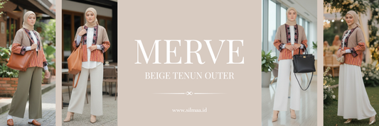 MERVE BEIGE TENUN OUTER — Stylish, Elegan, dan Mudah Dipadupadankan!