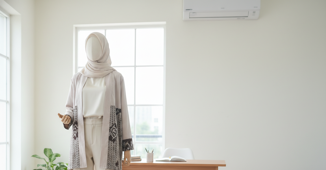 5 Cara Styling Outer Tenun agar Terlihat Modern dan Elegan