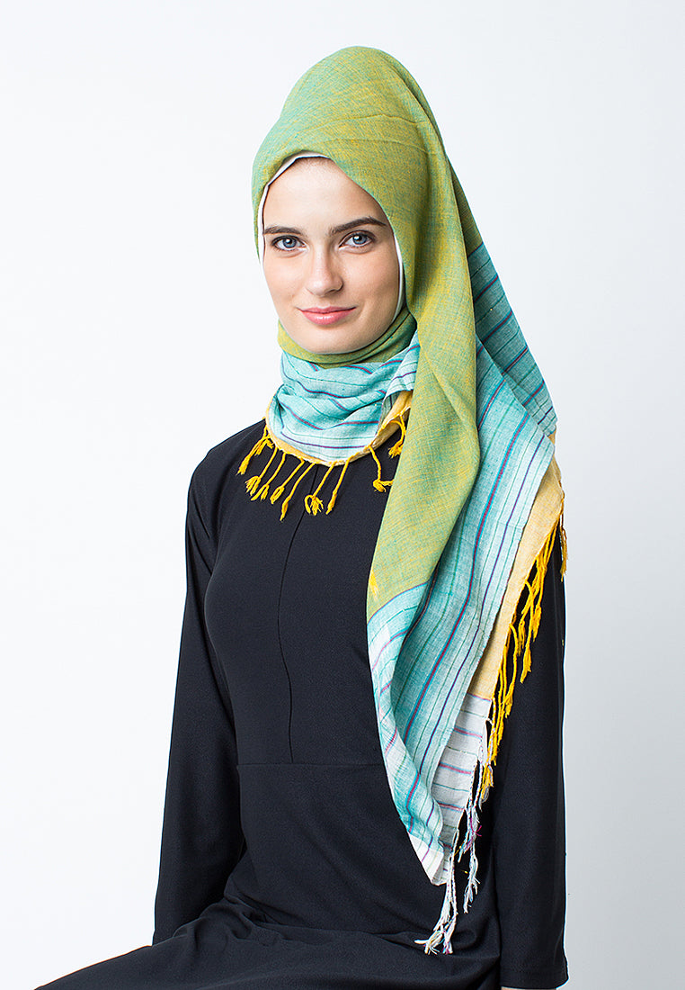 Nora Green Square Tenun Scarf