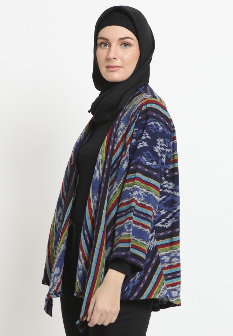 Iswari Iva Colorful Ocean Tenun Outer