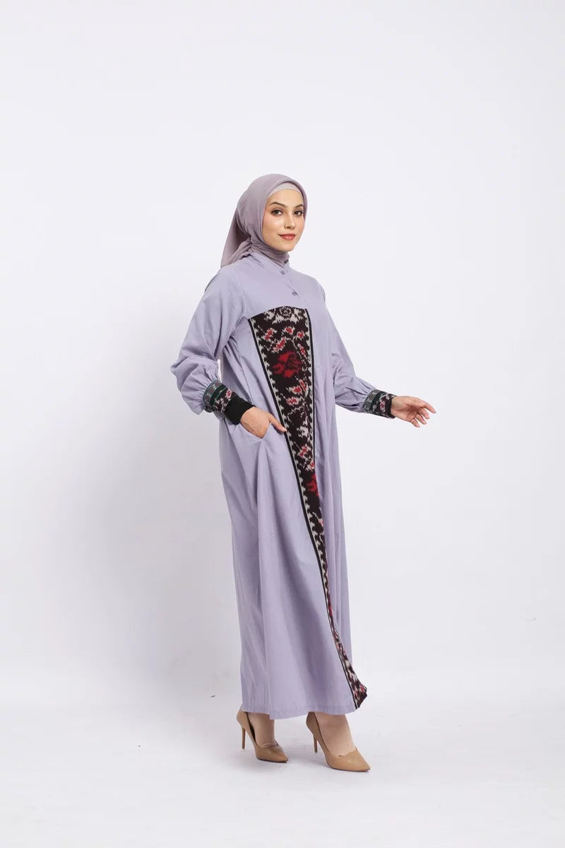 Ayumi Grey II Tenun Dress