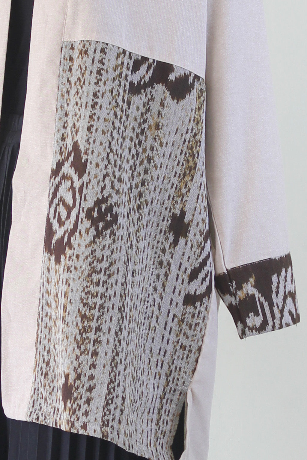 Belza Beige Tenun Outer