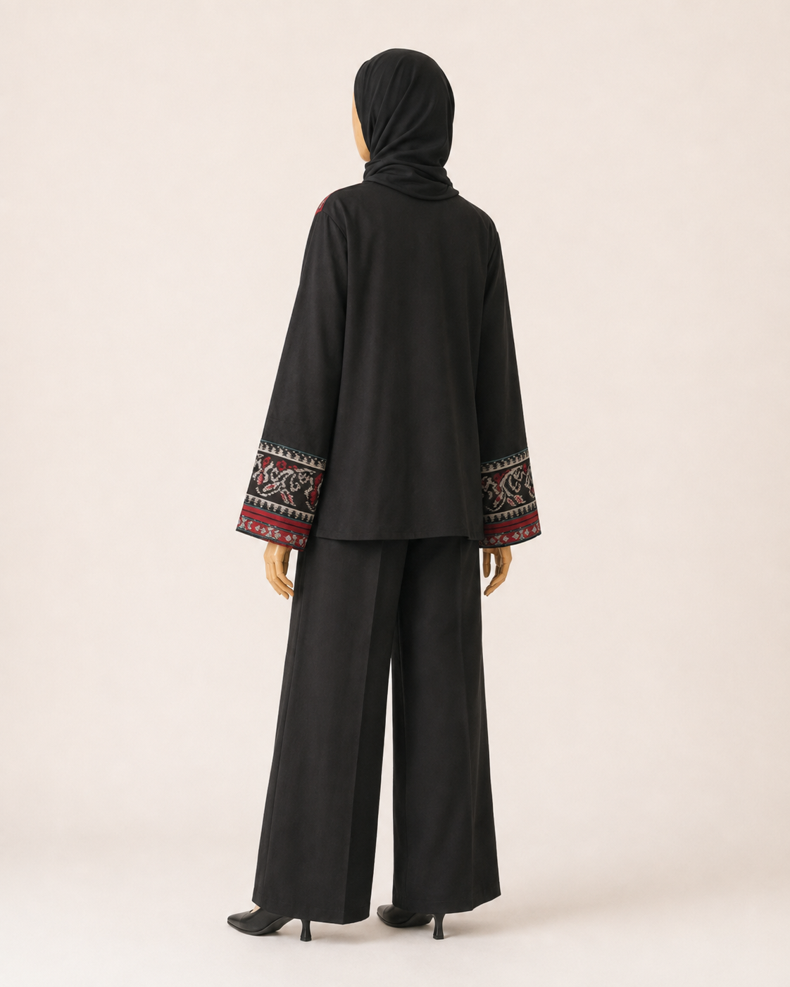 Freya Red Green Tenun Outer