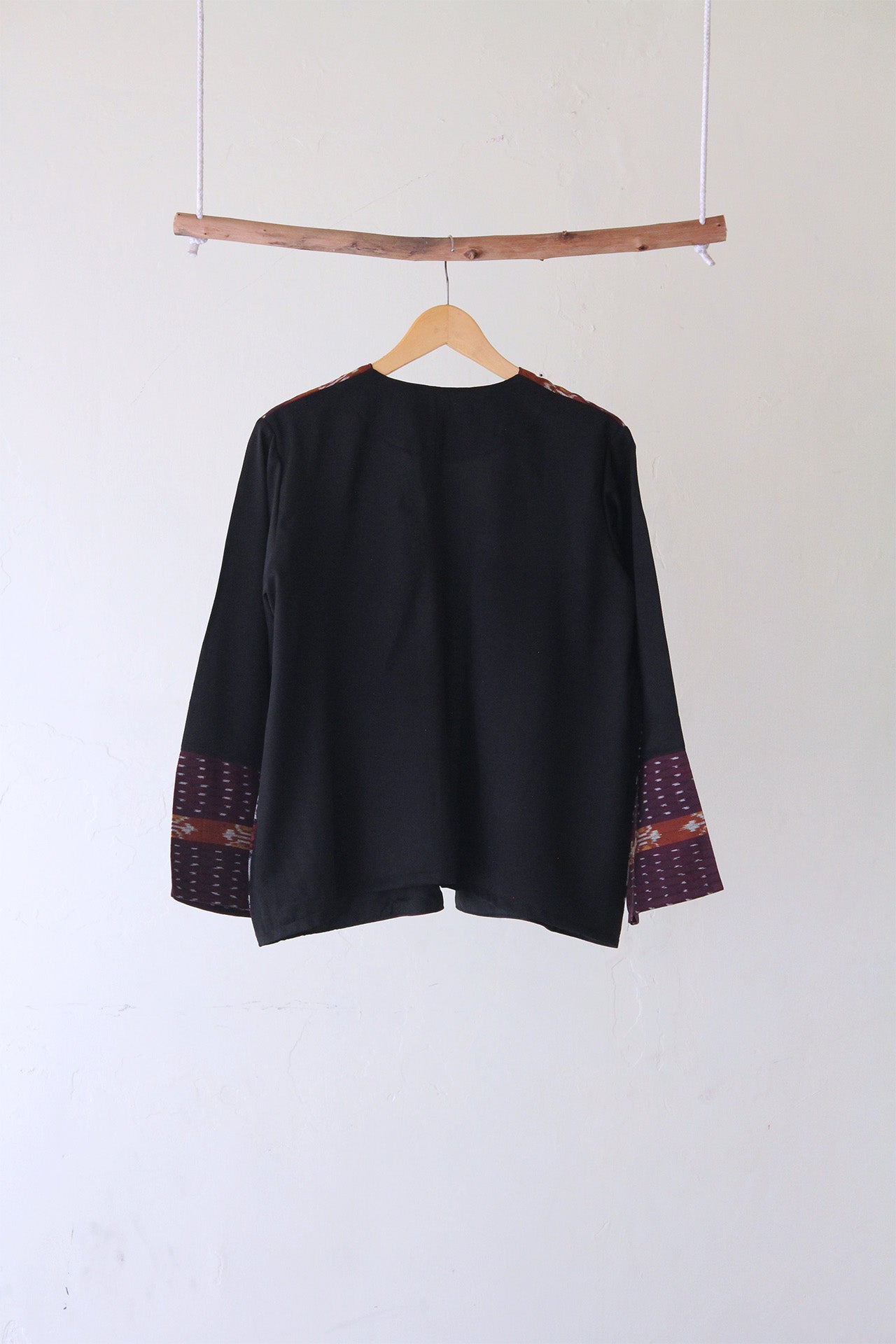 Freya Burgundy Tenun Outer