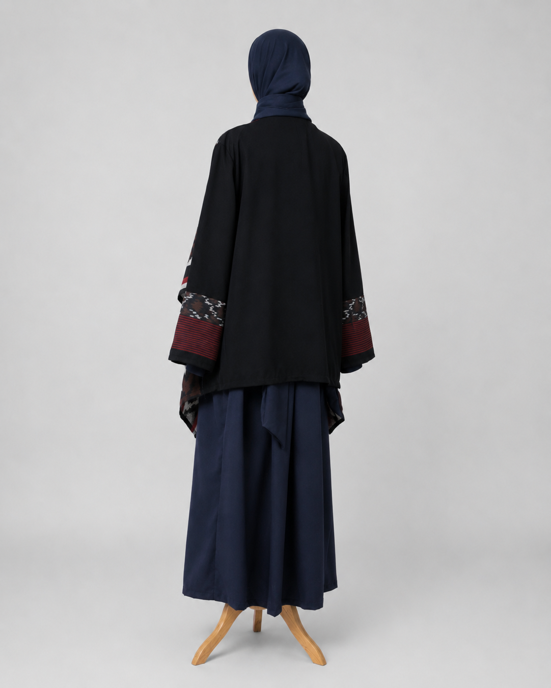 Hazira Black Tenun Outer