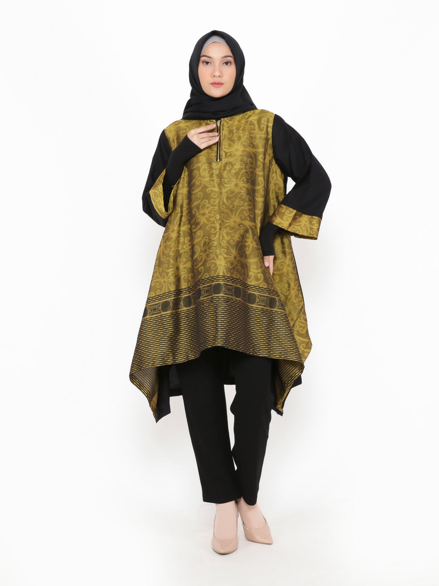 Nebula Tenun Tunic