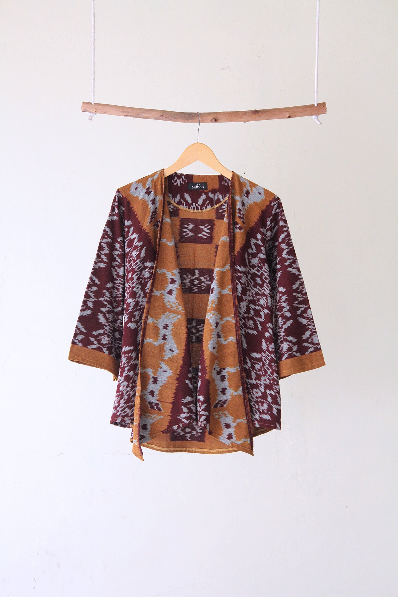 Iswari Mustard Tenun Outer
