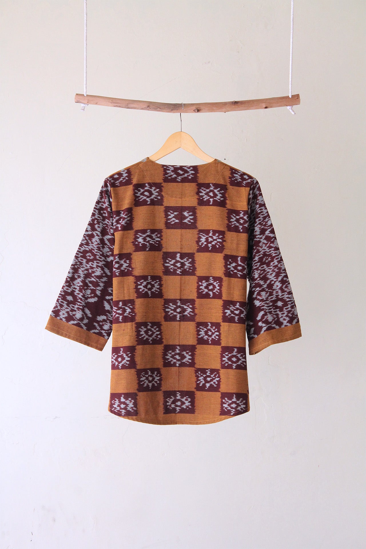 Iswari Mustard Tenun Outer