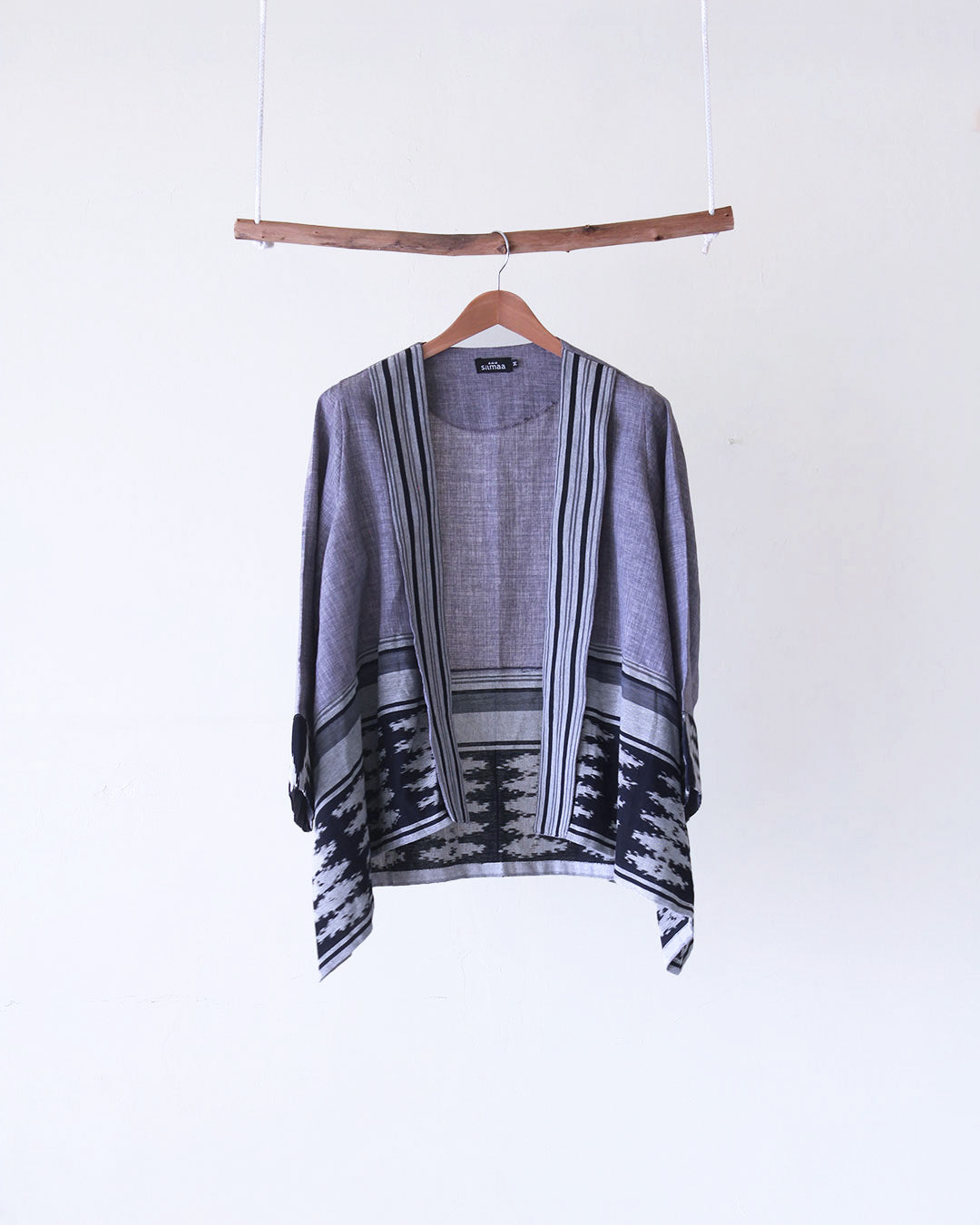 Miray Grey Black II Tenun Outer