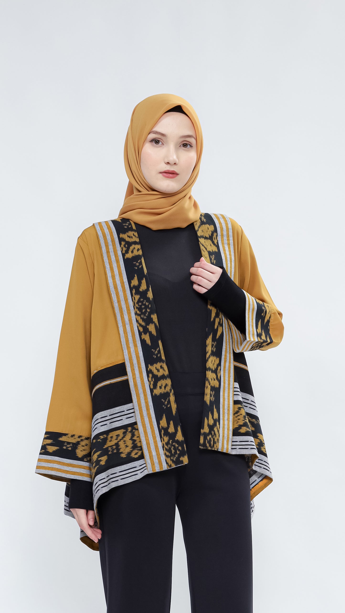 Miray Mustard II Tenun Outer