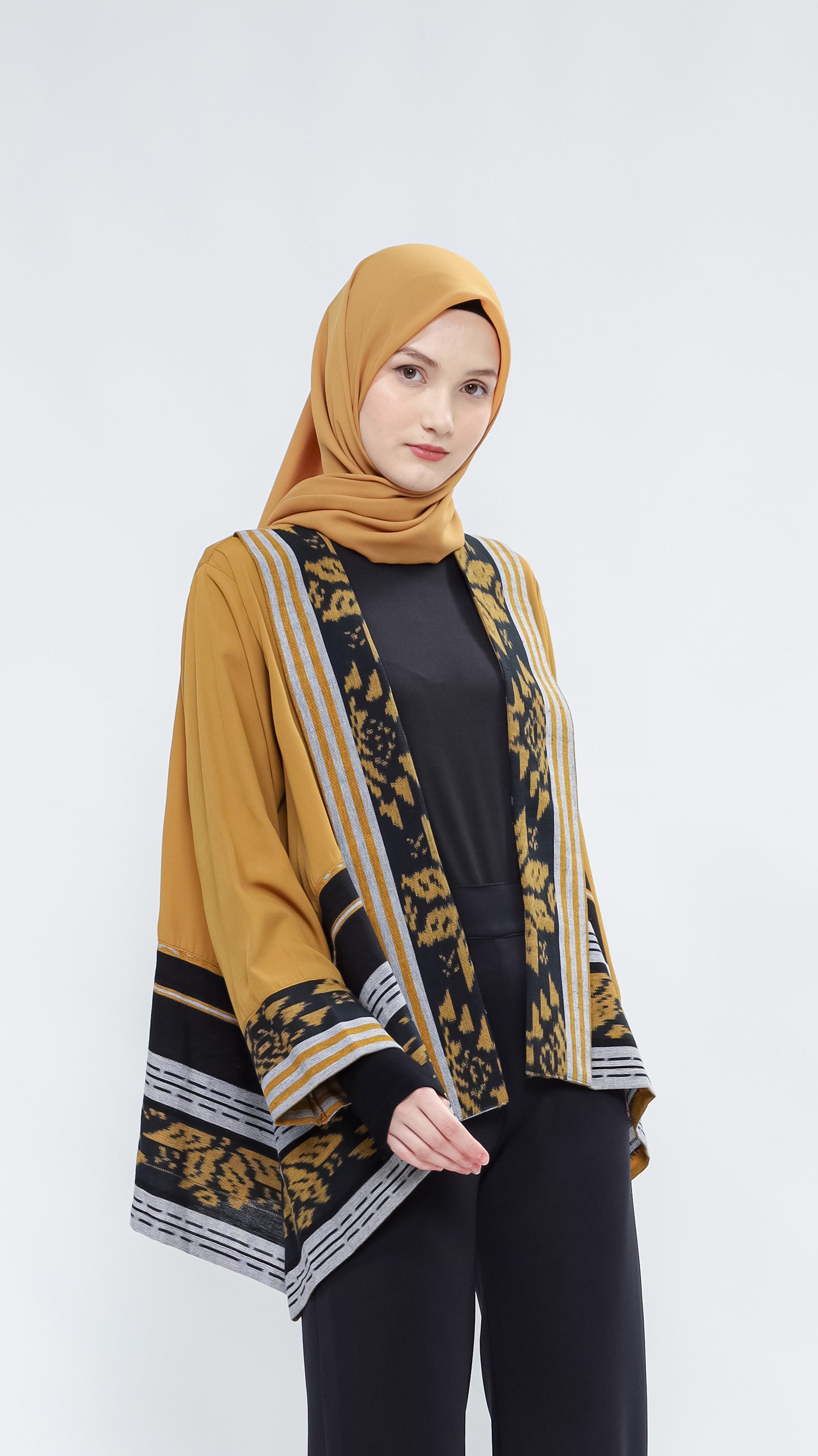 Miray Mustard II Tenun Outer