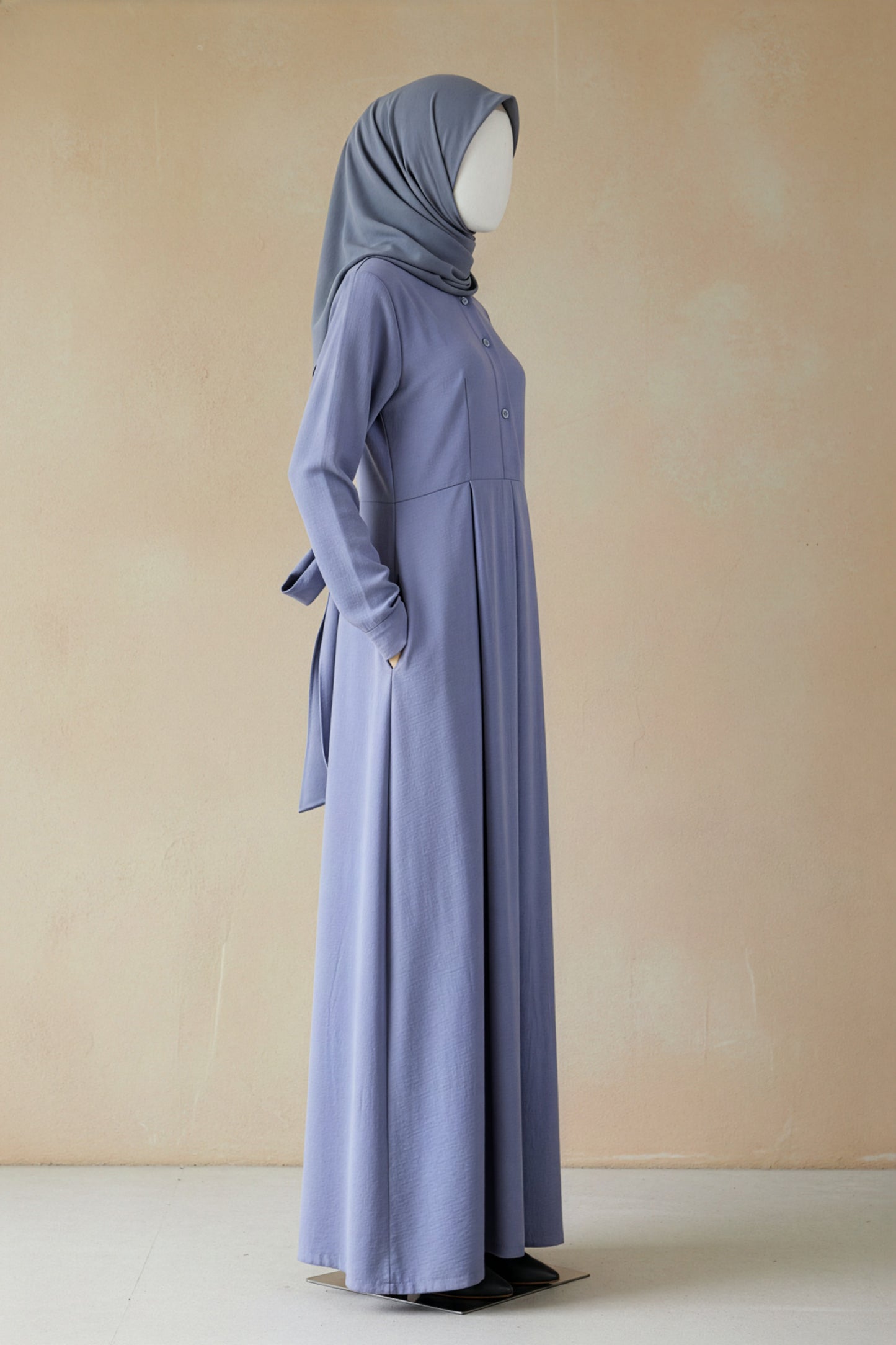 Nadia Denim Basic Dress