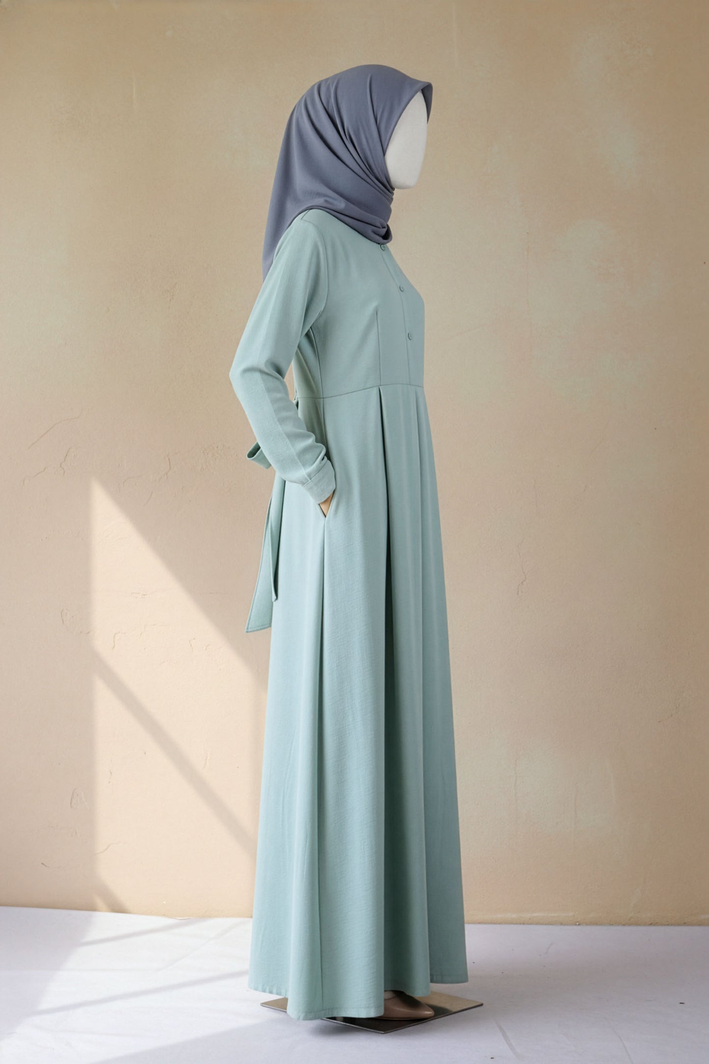 Nadia Mint Basic Dress
