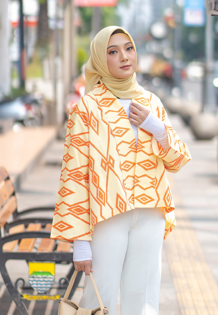 Nuray Yellow Tenun Outer