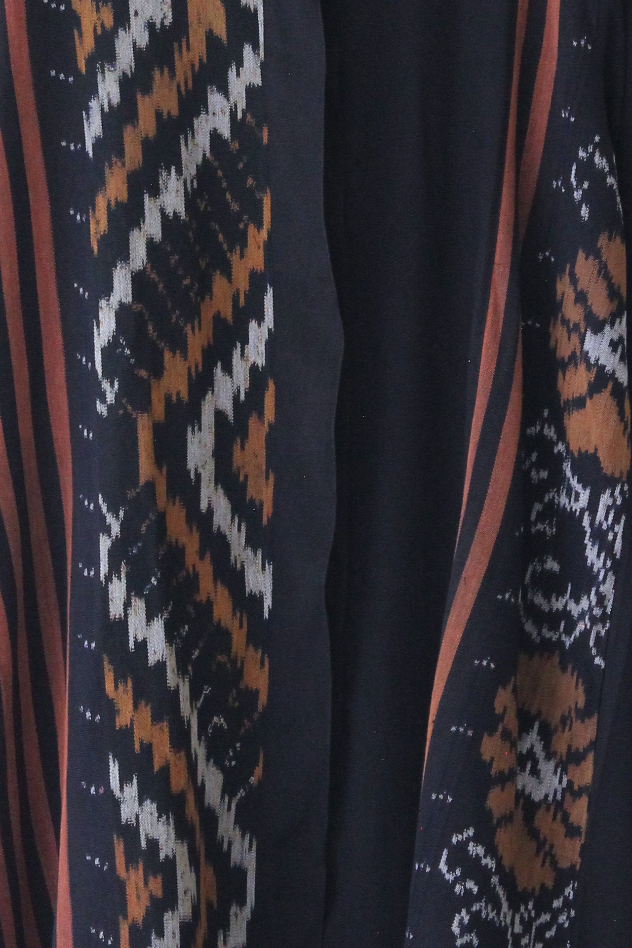 Viera Black Brown Tenun Tunic