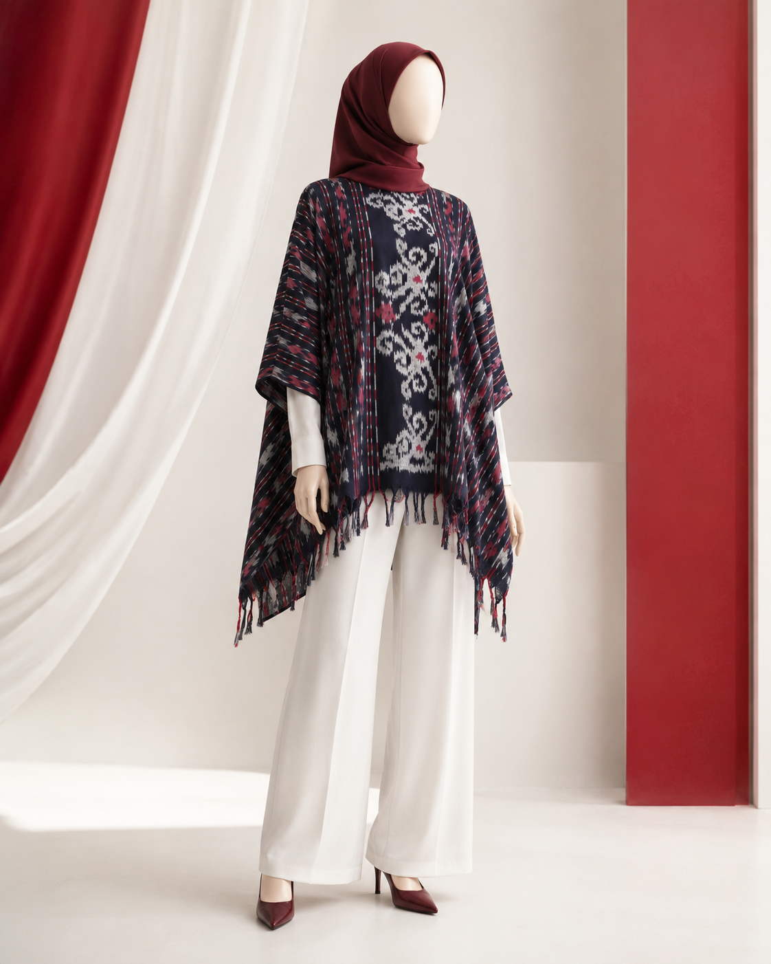 Aira Rumbai Tenun Blouse