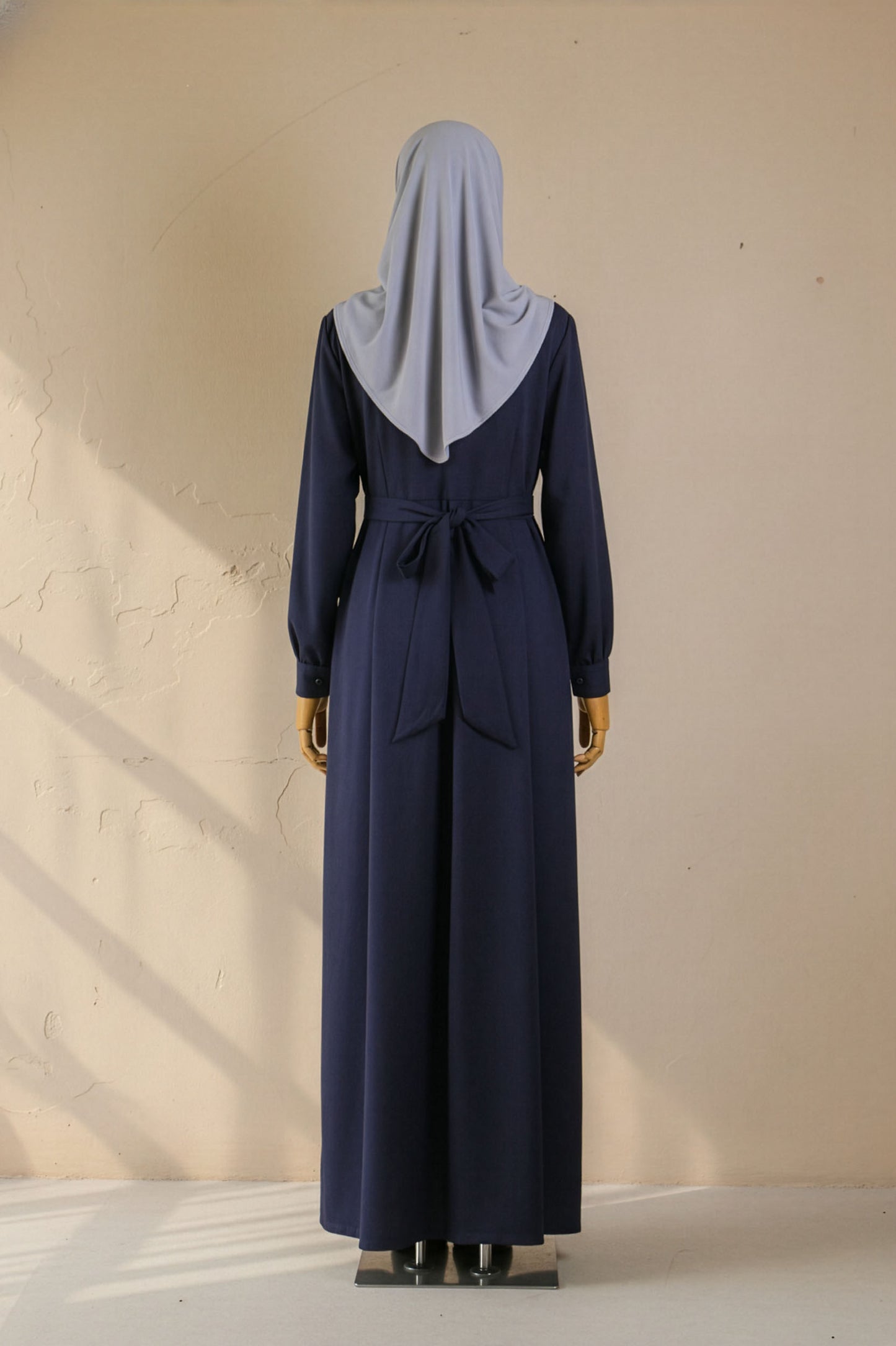 Nadia Navy Basic Dress