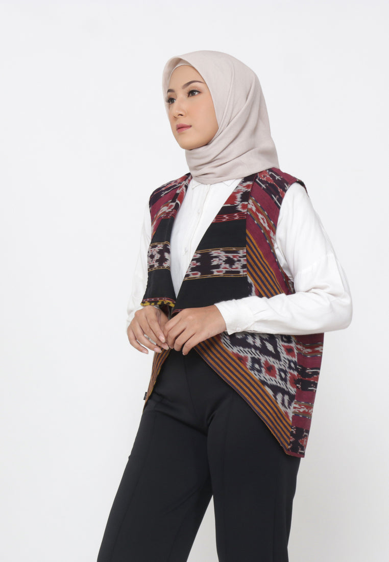 Dayana Plum Reversible Vest