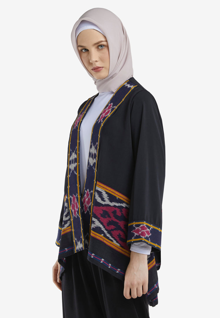 Miray Black Tenun Outer