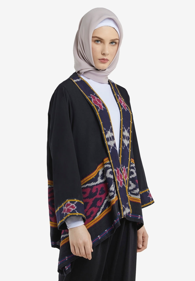 Miray Black Tenun Outer